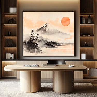 Mount Fuji Painting